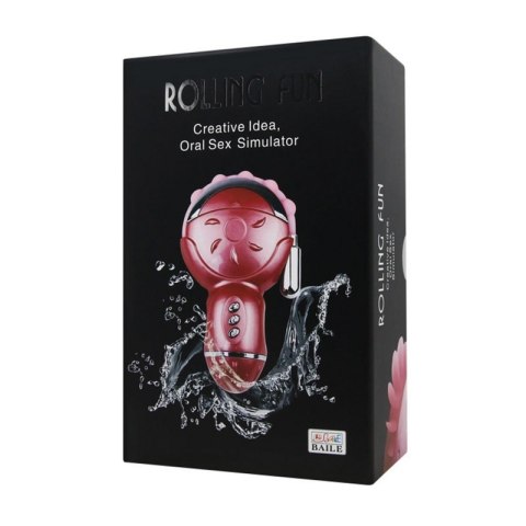 BAILE- ROLLING FUN, 12 vibration functions 6 rotation functions Bendable Boss of toys