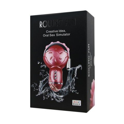 BAILE- ROLLING FUN II, 12 vibration functions 6 rotation functions Bendable Boss of toys