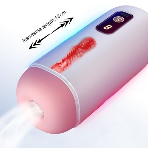 Masturbator- USB Rechargeable, 8 vibration functions Boss of toys