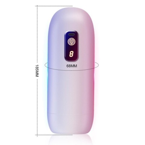 Masturbator- USB Rechargeable, 8 vibration functions Boss of toys