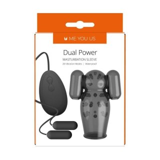 Me You Us Dual Power Masturbation Sleeve Boss of toys