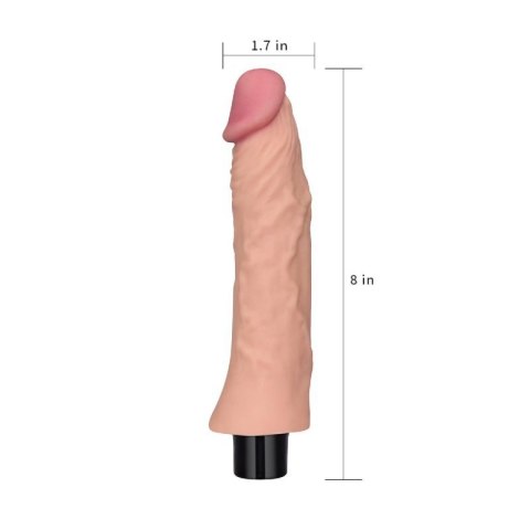 8"" REAL SOFTEE Vibrating Dildo Boss of toys
