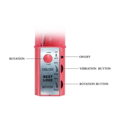 BAILE-Cute Baby Vibrator Pink Boss of toys