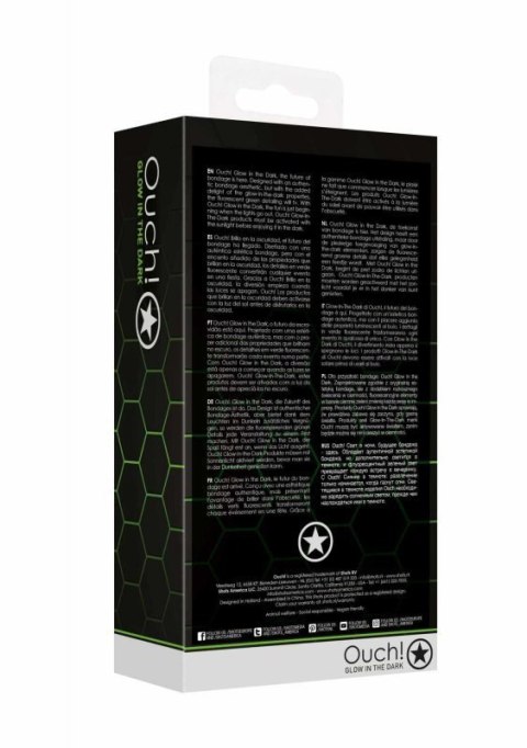 Body Harness - Glow in the Dark - Neon Green/Black - L/XL Boss of toys