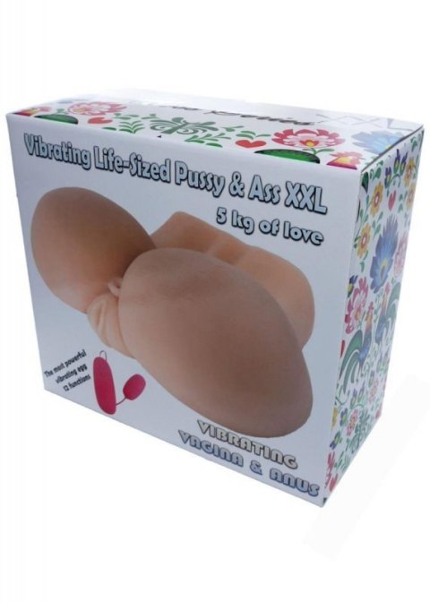 Masturbator-Vibrating Life-Sized Pussy & Ass XXL - quality II Boss of toys