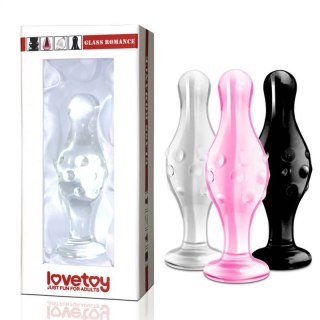 4.5"" Glass Romance Clear Boss of toys