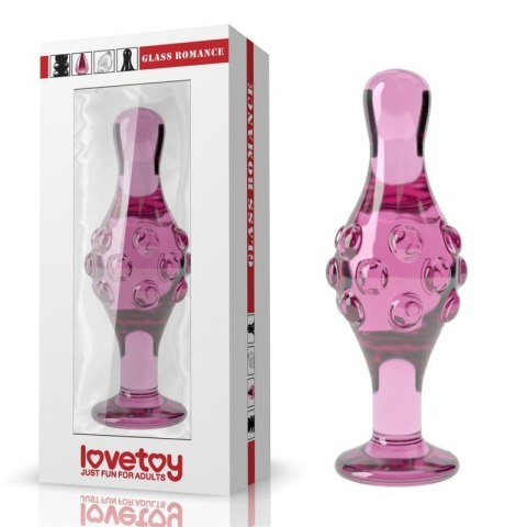 4.5"" Glass Romance Pink Boss of toys