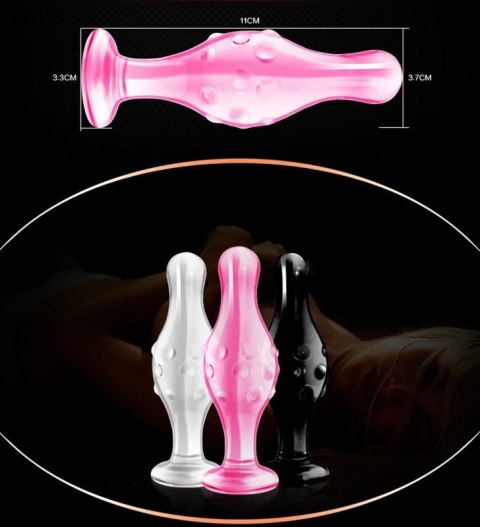 4.5"" Glass Romance Pink Boss of toys
