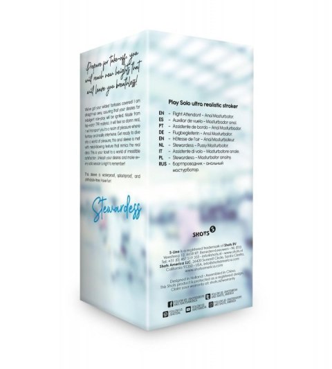 Flight Attendant - Anal Masturbator - Flesh Boss of toys