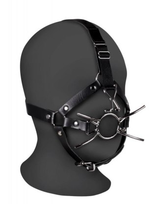 Head Harness with Spider Gag and Nose Hooks - Black Boss of toys