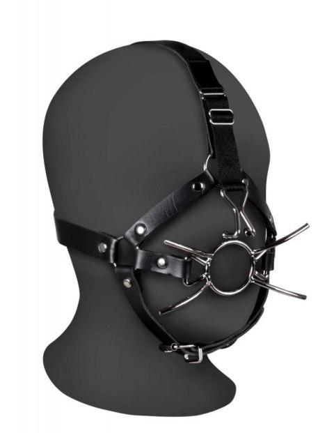 Head Harness with Spider Gag and Nose Hooks - Black Boss of toys