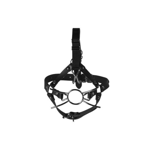 Head Harness with Spider Gag and Nose Hooks - Black Boss of toys