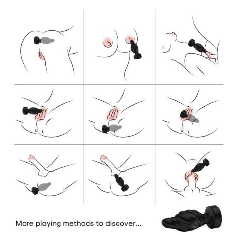 Limonster black, 9 vibration functions Boss of toys