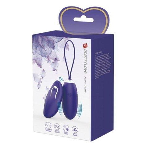 PRETTY LOVE - Jenny - Youth, Wireless remote control 12 vibration functions Boss of toys