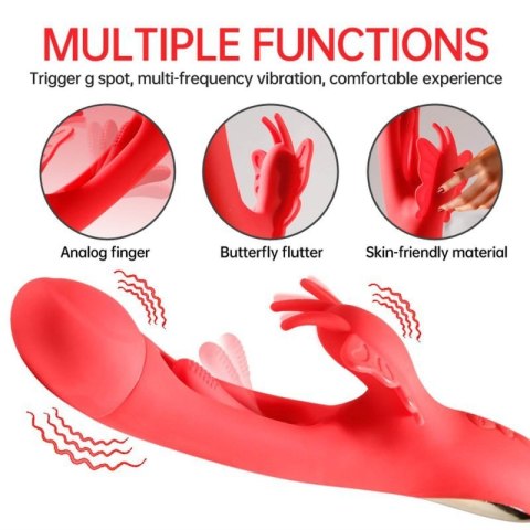 Butterfuly dual flicking vibrator Boss of toys