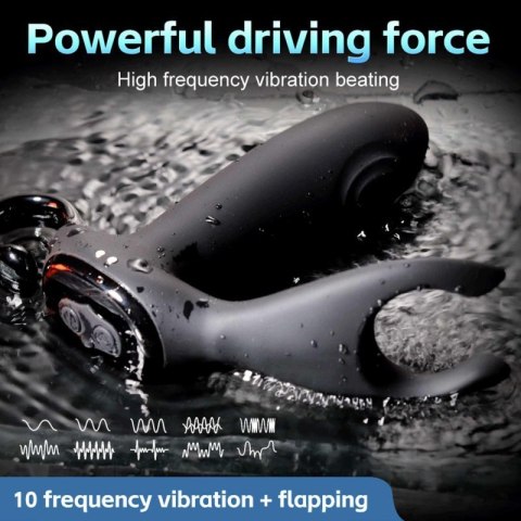 Dual tapping anal vibrator Boss of toys