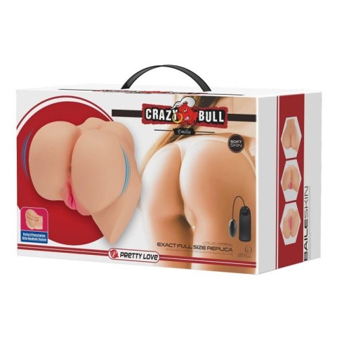 CRAZY BULL - Emilia, Vibration Double holes TPR ABS Boss of toys