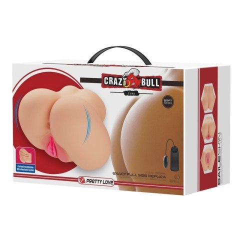 CRAZY BULL - Luna, Vibration Double holes TPR ABS Boss of toys
