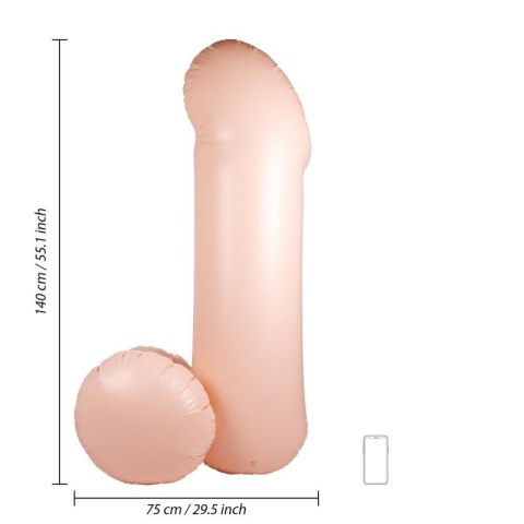 Blow-up Dick - 55'/ 140 cm Boss of toys