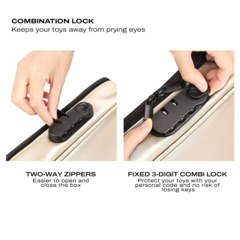 DISCREET BOX LUXURY GOLD Boss of toys