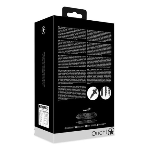 Manual Rosing Pump - Black Boss of toys