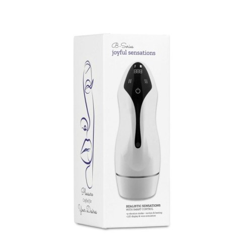 Masturbation Cup USB, 9 functions of vibration & sucking / heating Boss of toys