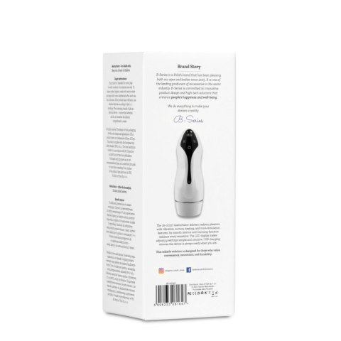 Masturbation Cup USB, 9 functions of vibration & sucking / heating Boss of toys