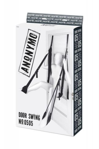 Anonymo Sex swing on the door , nylon, black Boss of toys