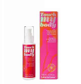 TOUCH MY BODY - MASSAGE & LUBRICANT -CHERRY BLOSSOM 100ML / 3.3FL.OZ. Boss of toys