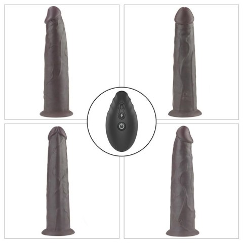 9.0'' Dual Layered Platinum Silicone Rotator Boss of toys