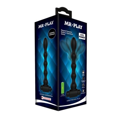 MR PLAY - VIBRATING ANAL PLUG - 10 functions Boss of toys