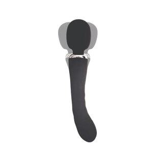 Black clitoral and G-spot vibrator Boss of toys