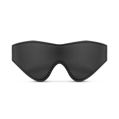 Bedroom Fantasies - Faux Leather Blindfold Black Boss of toys