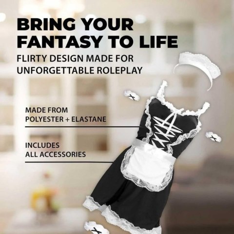 French Maid Costume - S/M - Black Boss of toys