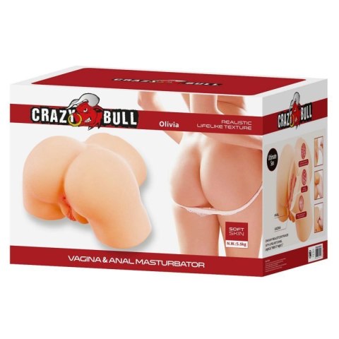 Crazy Bull Olivia Vagina & Anal Masturbator Boss of toys