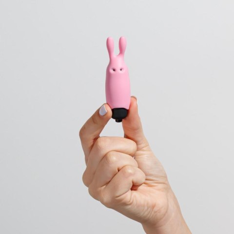 CRUSHIOUS O-PET RABBIT WITH 10 VIBRATION BULLET PASTEL PINK Boss of toys