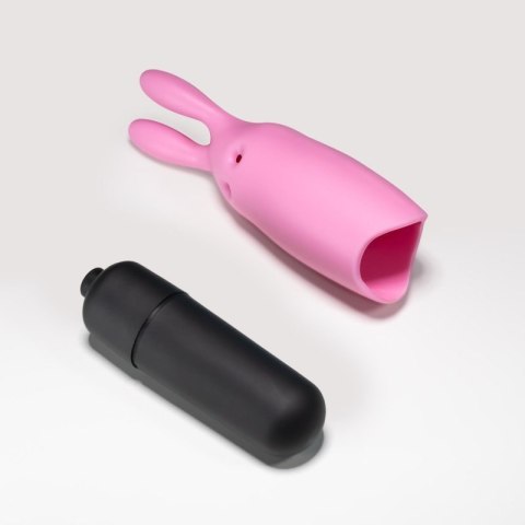 CRUSHIOUS O-PET RABBIT WITH 10 VIBRATION BULLET PASTEL PINK Boss of toys