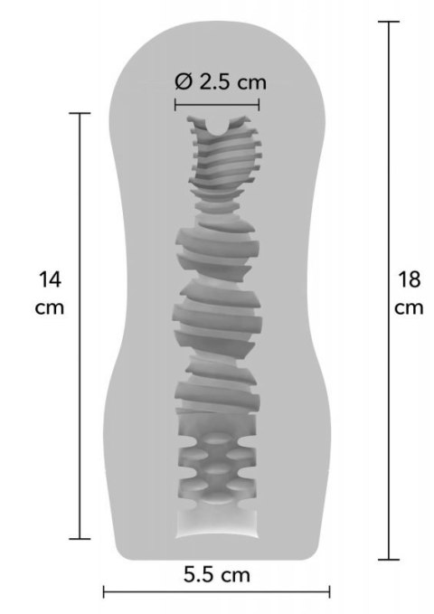 Clear Grip Vacuum Stroker Boss of toys