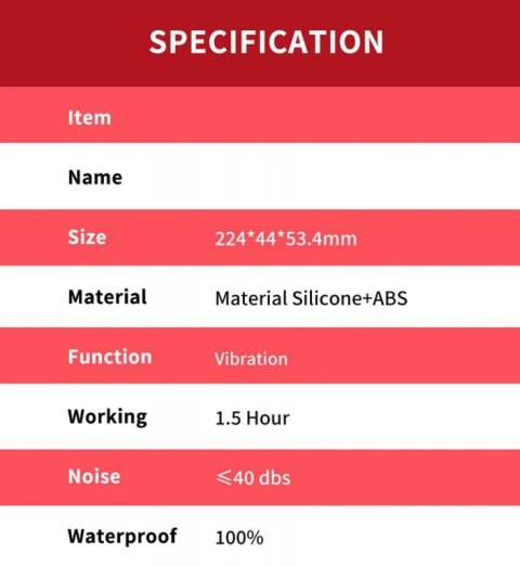 Fishhook Red Dual-point vibration Boss of toys