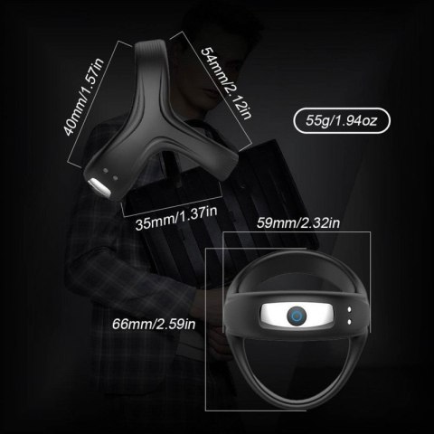 Lovesecret Premium Vibrating Cockring Boss of toys