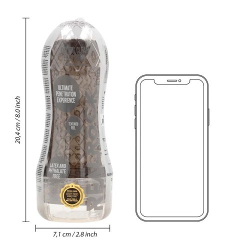 Easy Rider - Textured Masturbator - Black Boss of toys