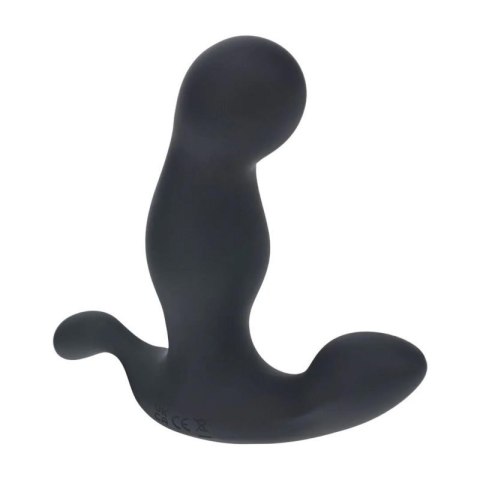 Heating and Vibrating Silicone Prostate Stimulator - Black Boss of toys