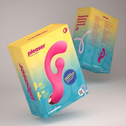 CRUSHIOUS PLEASER VIBRATOR WITH ROTATING STIMULATION Boss of toys