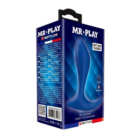 Mr. Play Bill Silicone Prostate Massager Boss of toys