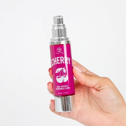 CHERRY HOT EFFECT KISSABLE LUBRICANT Boss of toys
