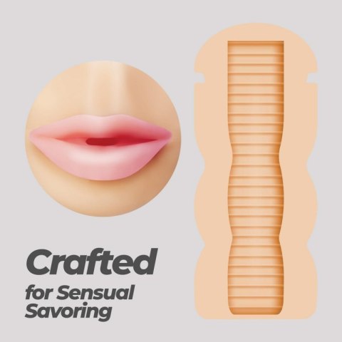 CRUSHIOUS FAPPUCINO SWEET KISS PORTABLE ORAL MASTURBATOR Boss of toys