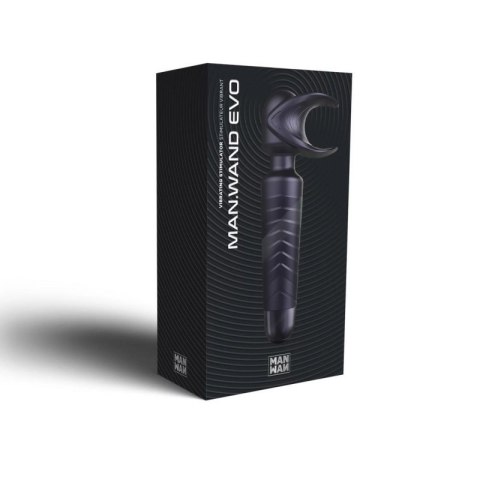 MAN.WAND EVO BLACK PLUM RECHARGEABLE MASTURBATOR Boss of toys