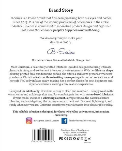 Christine - doll Boss of toys