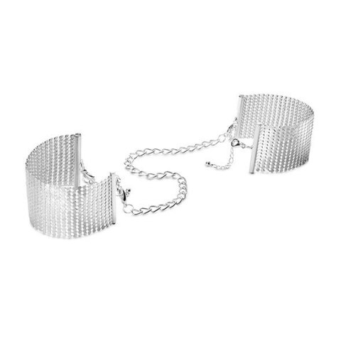 Kajdanki Desir Metallique Mesh Silver Handcuffs Bijoux Indiscrets Bijoux Indiscrets
