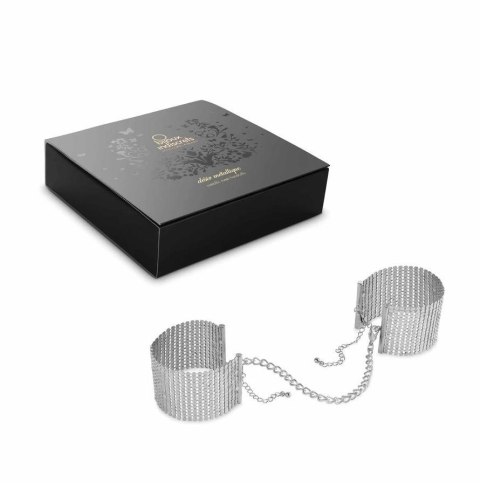 Kajdanki Desir Metallique Mesh Silver Handcuffs Bijoux Indiscrets Bijoux Indiscrets